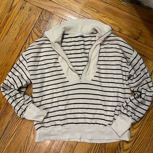 LOFT quarter zip Small